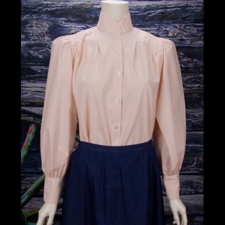 Frontier Classic Somerset Pink Stripe Blouse Size S